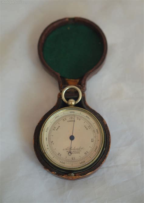 Antiques Atlas Travelling Pocket Barometer Spolander Cape Town