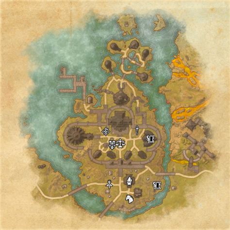 Ebonheart Map Elder Scrolls Map Poster