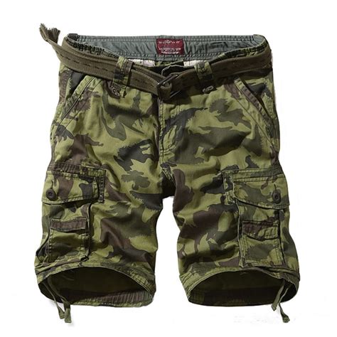 Army Camouflage Cargo Shorts For Men Cw140161