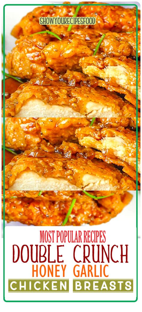 Double Crunch Honey Garlic Chicken Breasts Show You Recipes