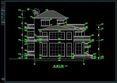 Villa with a chimney CAD drawings Free download AutoCAD ...
