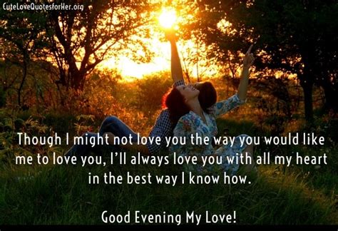 25 Good Evening Love Quotes Messages And Poems 2023