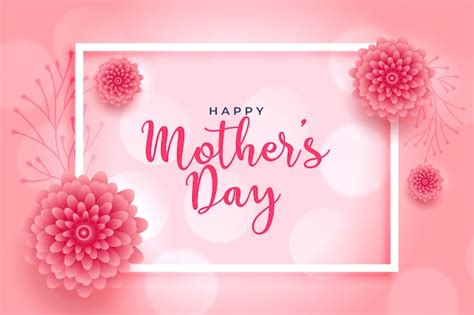 Mothers Day Flowers And Card Best Choose From Thousands Of Templates