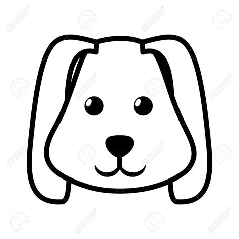 Puppy Face Clipart Black And White 10 Free Cliparts Download Images