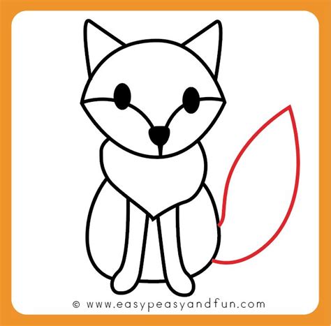How To Draw A Fox Step By Step Fox Drawing Tutorial Fox Drawing