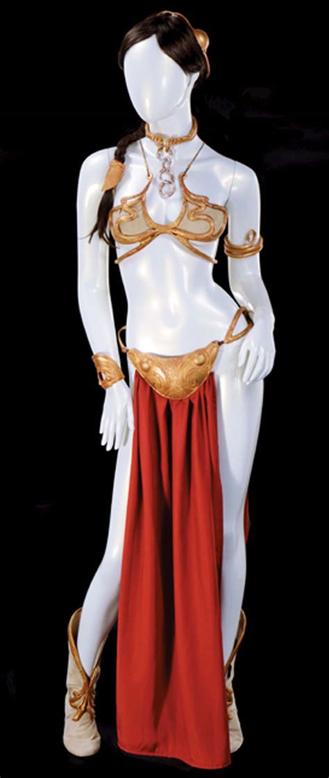Princess Leia’s Slave Costume Entices At ‘star Wars’ Auction