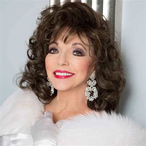 The extremely gorgeous joan collins dbe and i thought it would be nice to pay tribute to irving lazar and throw an oscar viewing party at spago. Joan Collins - Unscripted - Royal & Derngate