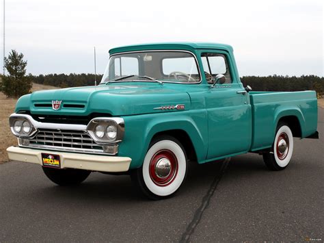 Pictures Of Ford F 100 Custom Cab Styleside Pickup 1960 2048x1536
