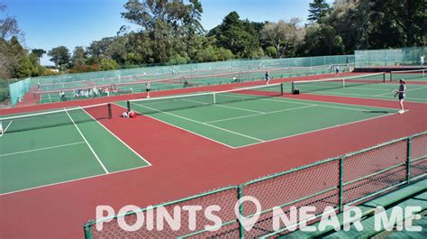 See the closest tennis courts to your current location (distance 5 km). TENIS COURTS NEAR ME - Points Near Me
