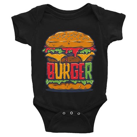 excited to share the latest addition to my etsy shop burger infant bodysuit onsie etsy