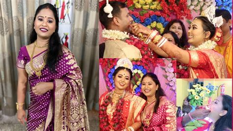 বিয়েবাড়ির সাজগোজ ॥ বন্ধুর বিয়েতে খুব হইহুলর হলো ।। Bengali Wedding