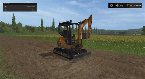 Mini Nomad Excavator V10 Fs17 Farming Simulator 17 Mod Fs 2017 Mod