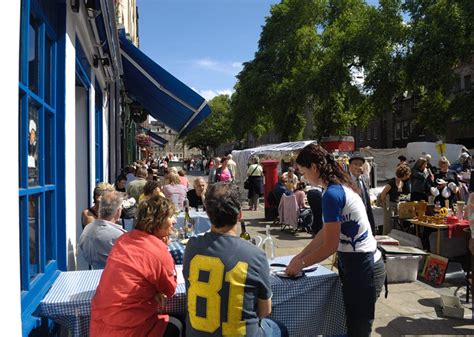 Eating out on Grassmarket in Edinburgh's Old Town