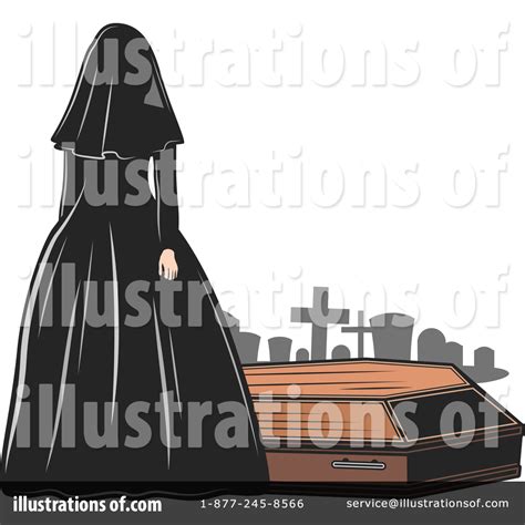 Funeral Clipart 1662731 Illustration By Vector Tradition Sm
