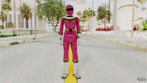 Power Ranger Zeo Pink Für Gta San Andreas