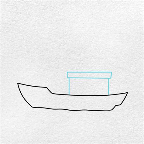 How To Draw A Fishing Boat Helloartsy