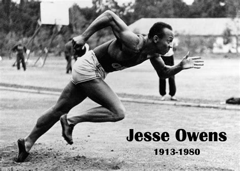Jesse Owens Jesse Owens Athlete Track And Field