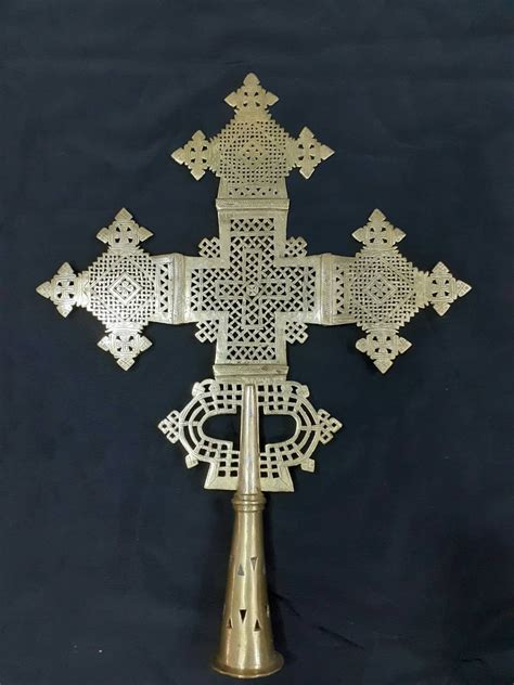 Ethiopian Orthodox Coptic Ceremonial Cross Mahiber 2024