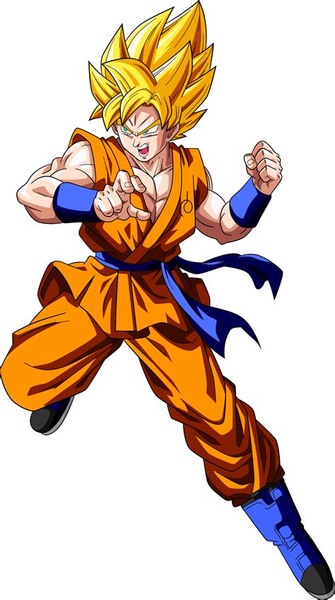 Imagen Goku Super Saiyajin Totalpng Dragon Ball Fanon Wiki