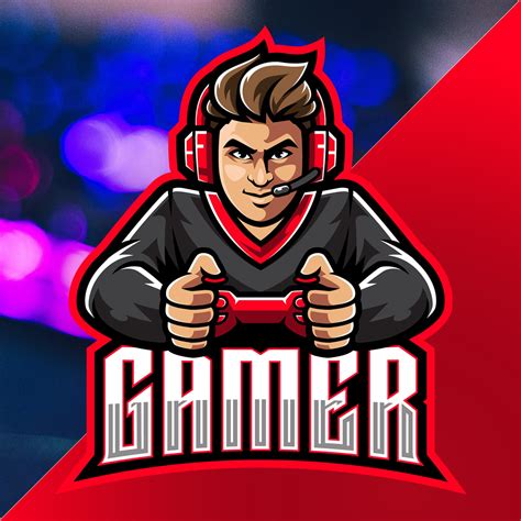 Generate unlimited free logo designs and start making your logo! Free Gaming Logo Mascot - GraphicsFamily