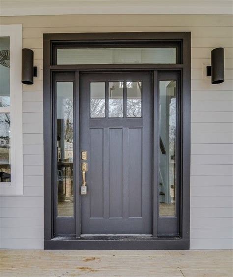 Image Result For Craftsman Door With Sidelights Craftsman Exterior