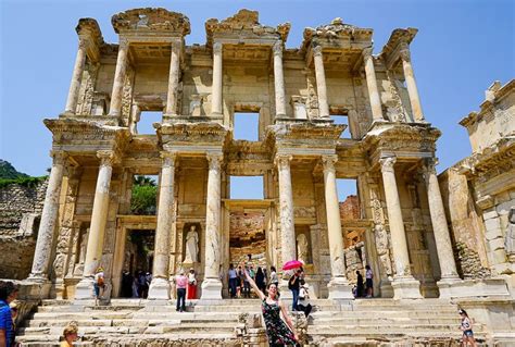 Ephesus Turkey Astounding Ancient Greek And Roman Ruins Around The