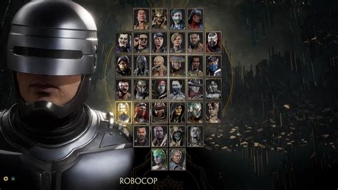 Updated Character Select Screen Mortalkombatleaks