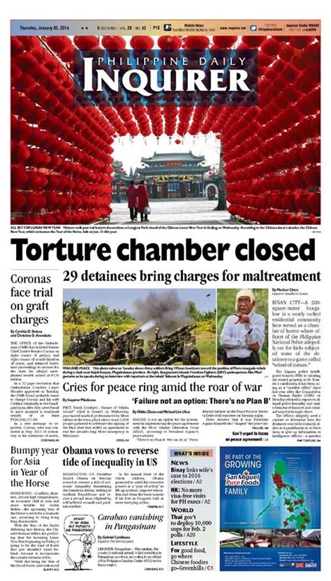Pin On Inquirer Front Page