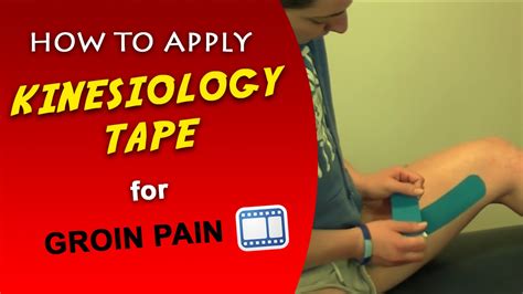 Kinesiology Tape Groin How To Tape For Groin Pain Doctor K Youtube