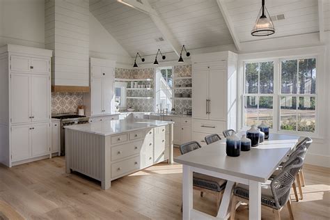 Modern Farmhouse Kitchens Cottage Interior Design Coastal Cottage