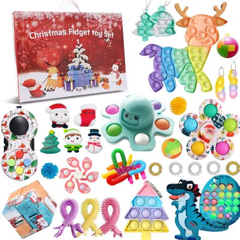 Zoiuytrg Fidget Advent Calendars 2021 Toy For Kid Christmas Countdown