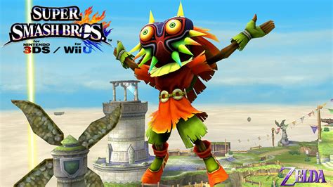 Super Smash Bros Wii U 3ds Skull Kid By Legend Tony980 On Deviantart