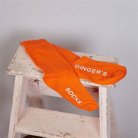 Ginger Socks By Pink Biscuits