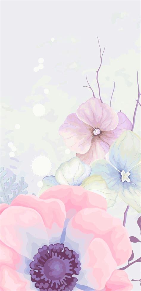 Pin By Andrea Del Carmen Morales Diaz On эскизы Flowery Wallpaper