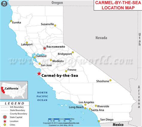 Us > california > monterey county > carmel highlands. Where is Carmel By The Sea, California