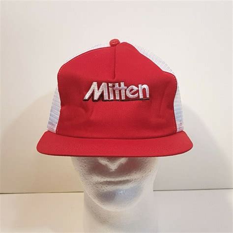 Vtg S Mitton Truckers Dad Hat Baseball Mesh Cap Snapback Promowear