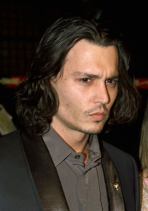 In fact, depp's long hair in movies like blow and his short hair in flicks. Johnny with long hair♥♥♥ - Johnny Depp Photo (32467264 ...
