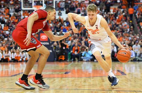 We're talking about syracuse basketball recruiting. Syracuse basketball, N.C. State both on the wrong side of ...