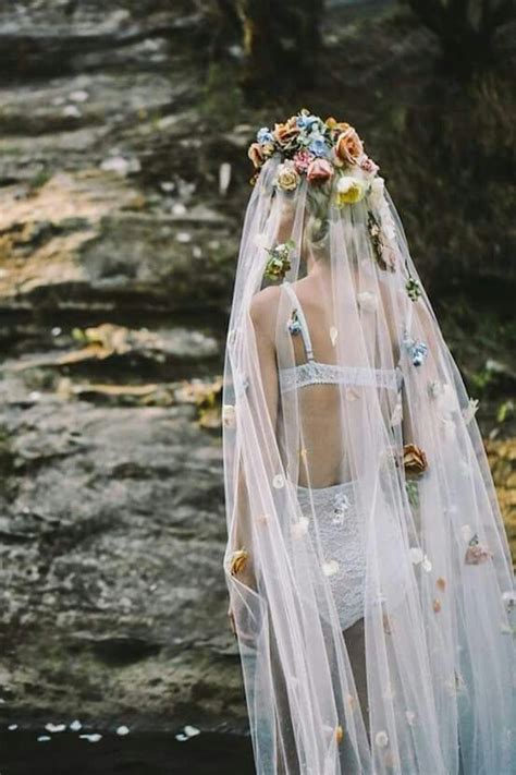 pin by morgan on wedding unique wedding veils flower veil iconic weddings