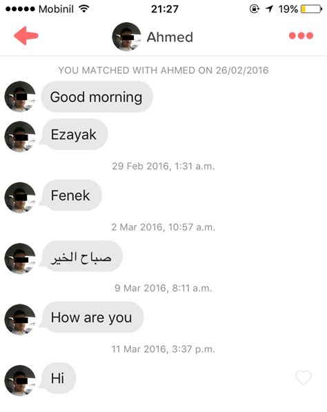 what not to do on tinder in egypt cairo gossip