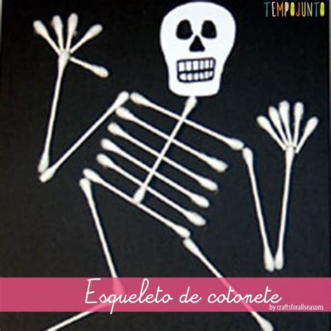 Esqueleto De Cotonete Molde