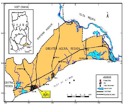 A Map Showing The Sampling Area Download Scientific Diagram