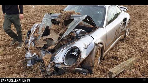 Videó 145 Kmh Val Szenvedett Balesetet Az 1800 Lóerős Porsche 911 Turbo