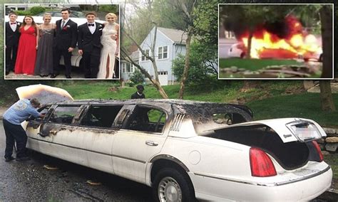Natick Teens Forced To Abandon Limo As Prom Vehicle Bursts Into Flames