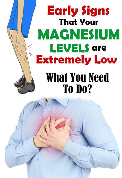 early signs that your magnesium levels are extremely low here s what you need to do before it s