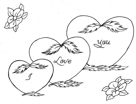I love you coloring pages to download and print for free