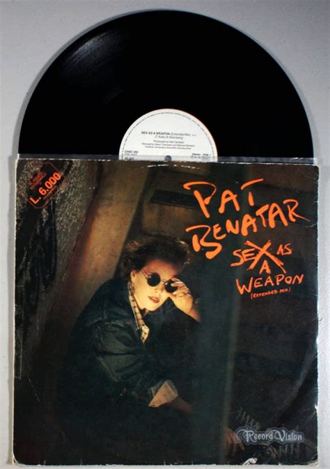 Pat Benatar Sex As A Weapon 1985 Vinyl 12 Single Etsy