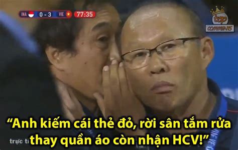 Theo đó, nếu hlv có bất kỳ ứng xử nào không. HLV Park Hang-seo ức chế khi nhận thẻ đỏ, khán giả hài ...