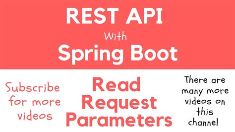 REST API With Spring Boot Reading Query String Request Parameters