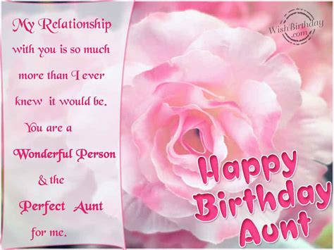 Fresh Happy Birthday Wishes For A Special Aunt Top Colection For
